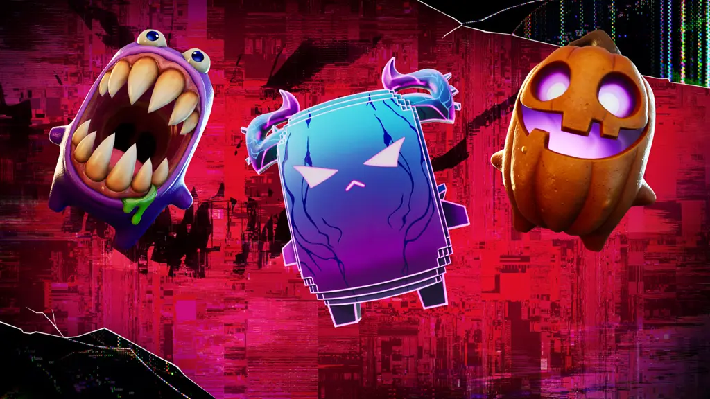 Three stylised Sprites in Epic’s official Fortnitemares community announcement.