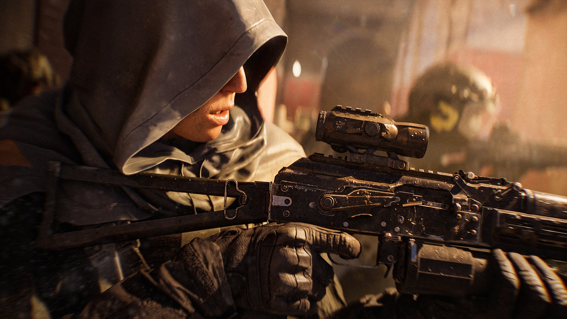 Official Battlefield 6 Cairo Bazaar combat screenshot used in EA’s June gunplay deep dive.