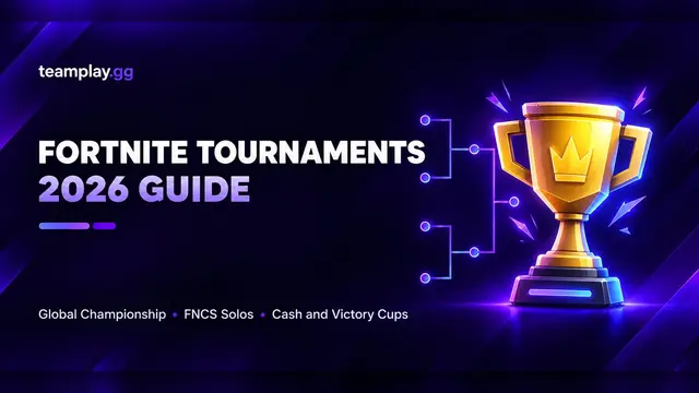 Fortnite Tournaments 2026: Global Championship, FNCS Solos and Every Cup Left This Season