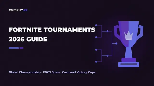 Fortnite Tournaments 2026: Global Championship, FNCS Solos and Every Cup Left This Season