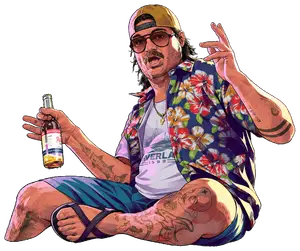 gamer character